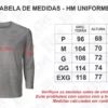 Camiseta Manga Longa Com Faixa Refletiva Construção Rodovia - Image 2